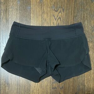 lululemon athletica Women's Black Athletic Shorts